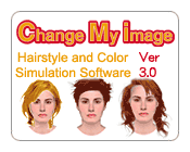 hairstyle (hair style) and hair color simulation software for windows